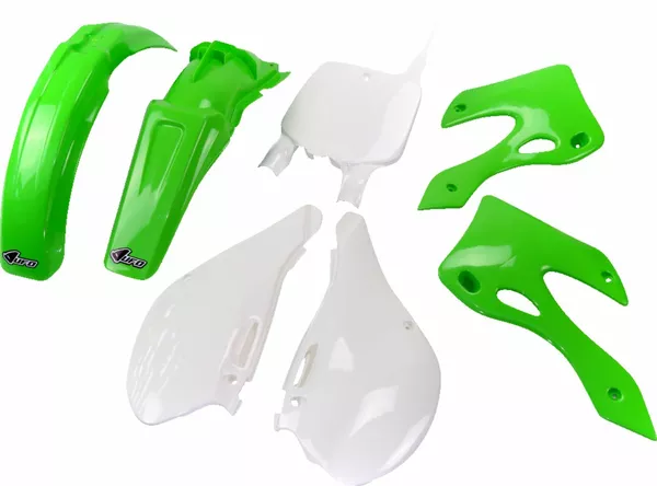 Full Body Replacement Plastic Kit Green, White-1