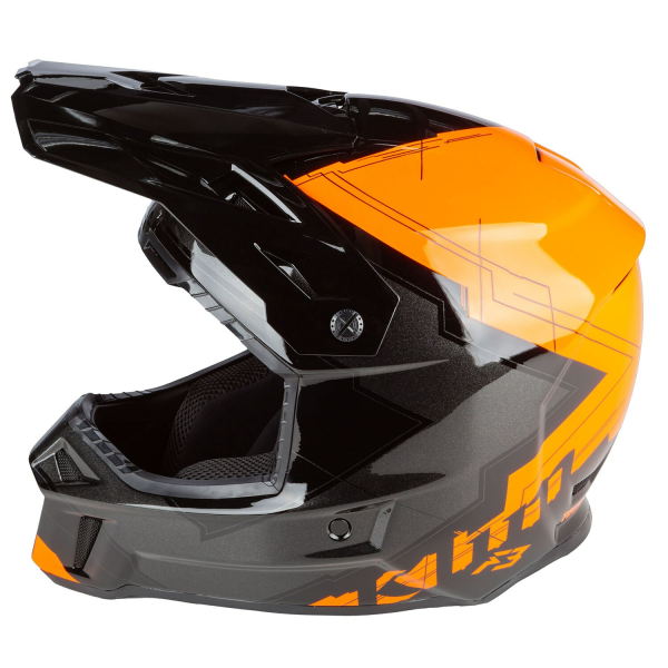 Casca Klim F3 ECE Stark Strike Orange-20