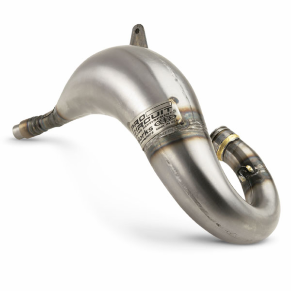 Works Pipe 2-stroke Exhaust Stainless Steel