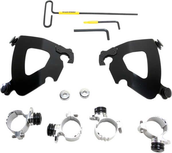 Gauntlet Fairing Trigger-lock Hardware Kit Black