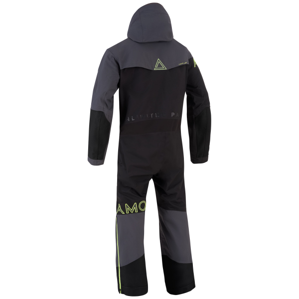 AMOQ Eclipse V2 Monosuit 20K Black/Dk Grey/HiVis XS-1