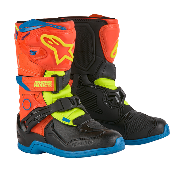 Cizme Copii Alpinestars Tech 3s Orange/Blue/Yellow-3be92f685ecce38e0d2373353a6b4950.webp