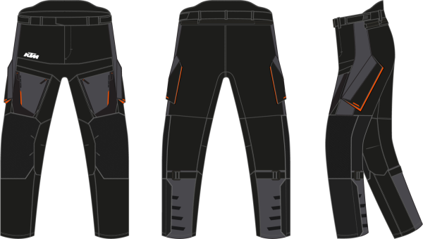 TERRA ADVENTURE V3 PANTS BLK/GREY