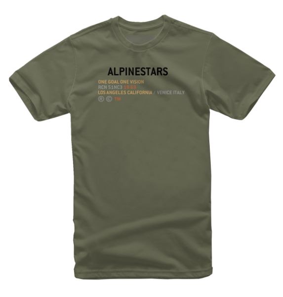 Tricou Alpinestars Quest Green-1