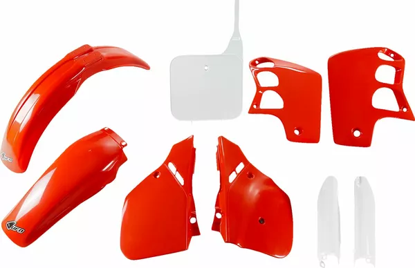 Full Body Replacement Plastic Kit Red, White-1