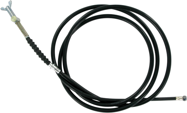 Black Vinyl Brake Cable Black