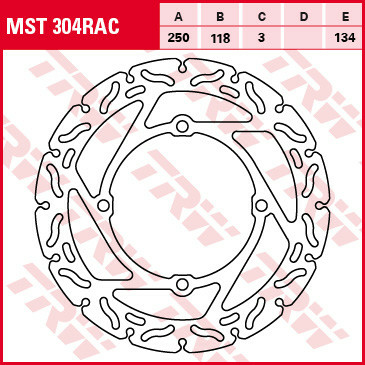 Disc frana fata TRW SUZUKI RMZ 250 '07-'09/RMZ 450 '05-