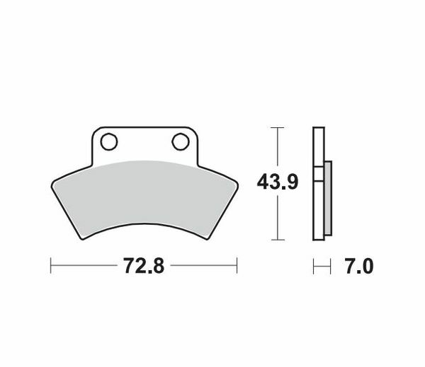 Nitro Atv Brake Pads