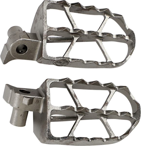 MOOSE RACING Nd Series Footpegs Silver 