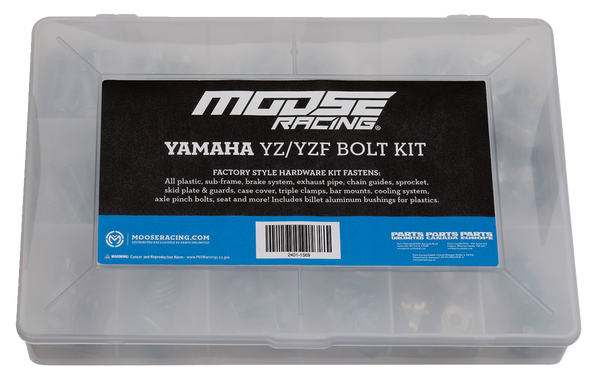 MOOSE RACING M1 Yz-yzf-wr Bolt Kit Gray, Silver -0