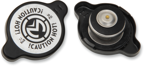 MOOSE RACING High Pressure Radiator Cap Black -0