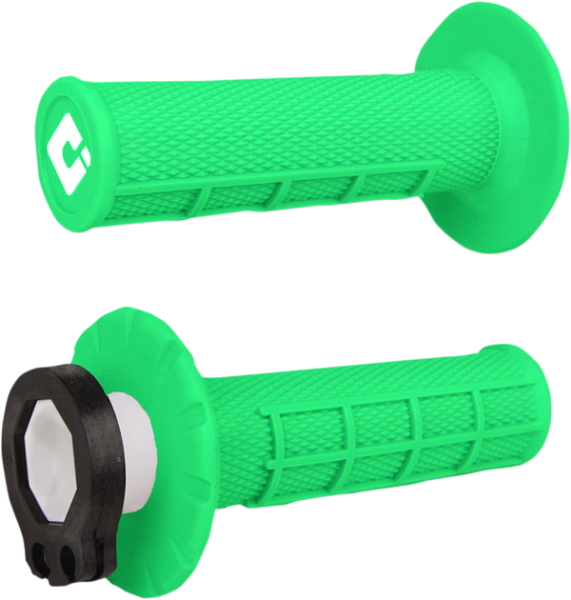 V2 Waffle Lock-on Grips Green-3d4234118ba6f005e8d0da000fd568a0.webp