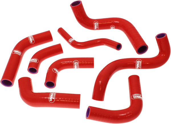 Radiator Hose Kit Red