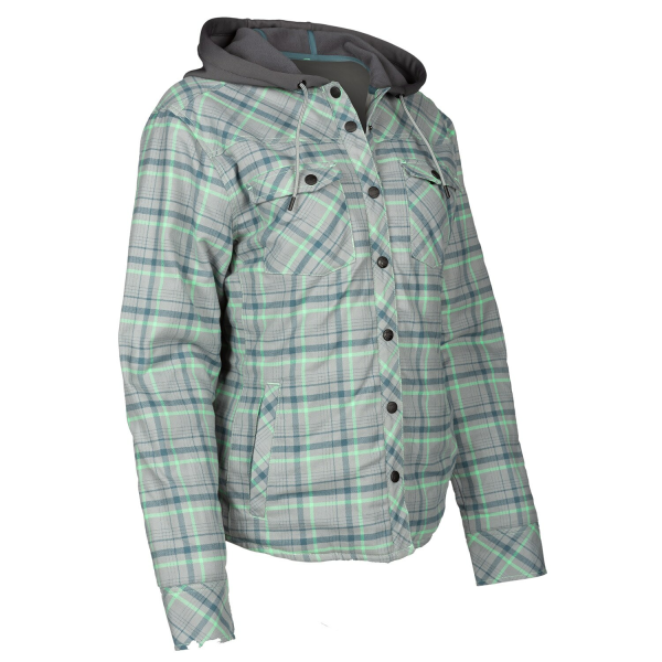 Camasa Dama Klim Upland Insulated Flannel Black - Asphalt-5