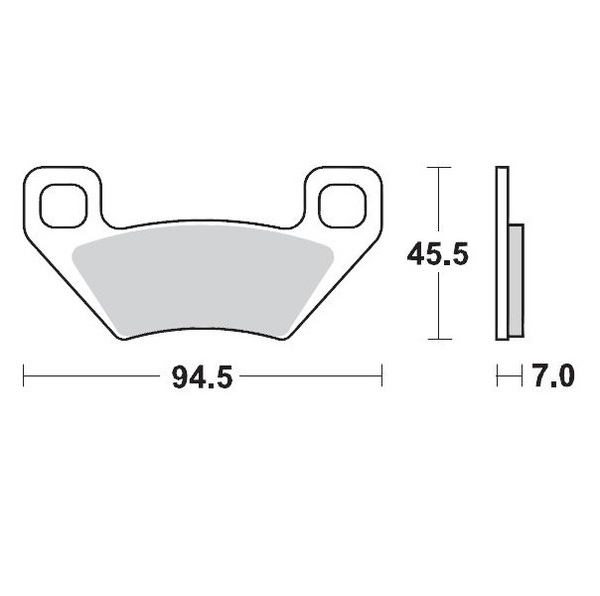 Racing Brake Pads Atv