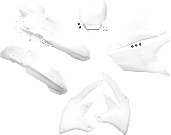 Full Body Replacement Plastic Kit White-1