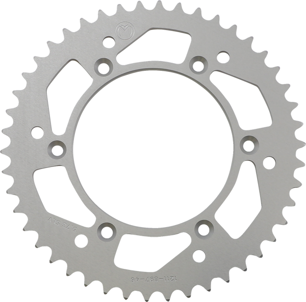 Rear Aluminum Sprocket Silver -1