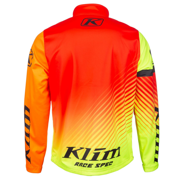 Geaca Klim Revolt Fiery Red - Hi-Vis-2