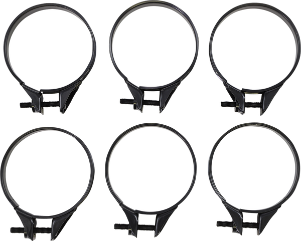 MOOSE RACING Oem Carburetor Clamps Black 