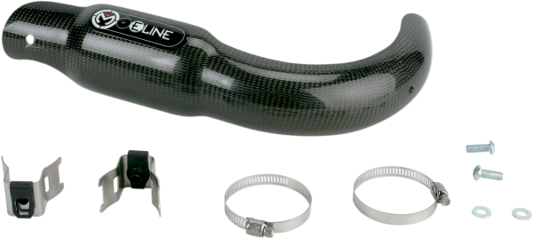 MOOSE RACING E Line 4-stroke Pipe Guard Black 