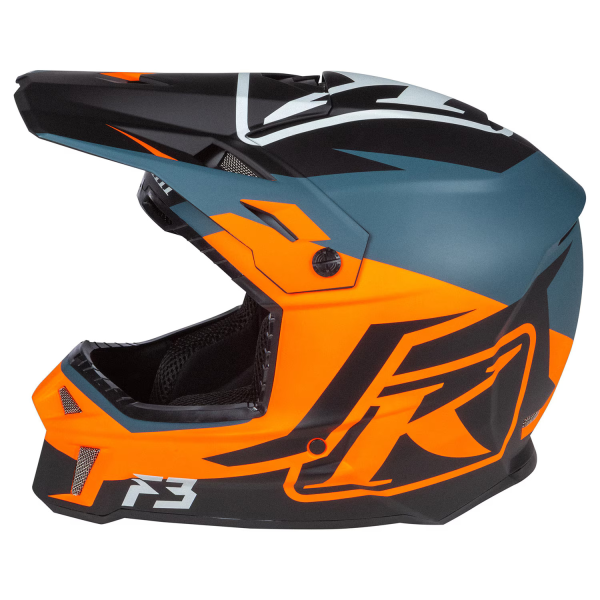 Casca Klim F3 ECE Stark Strike Orange-11