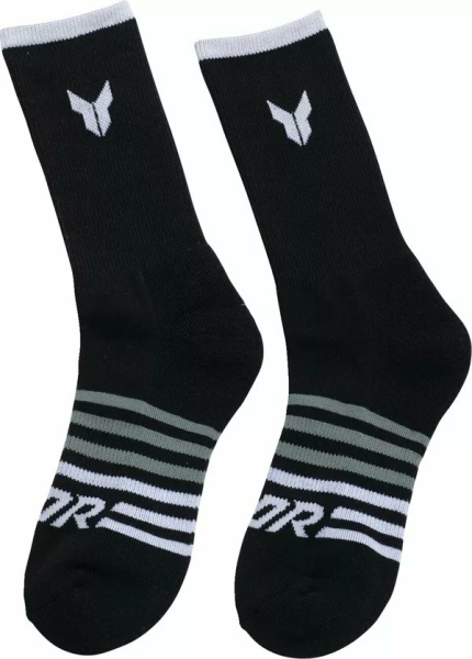 THOR Crew Socks Black -1