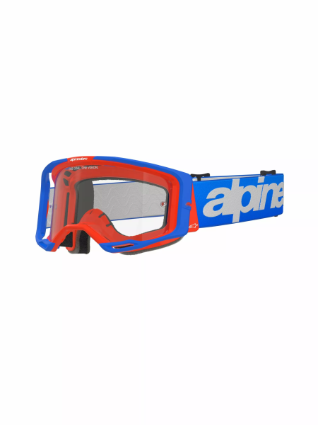 Ochelari Alpinestars Vision 8 Wordmark Blue/Orange-0