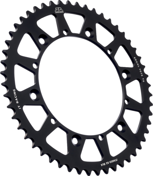 JT SPROCKETS Racelite Aluminum Rear Sprocket Black -0