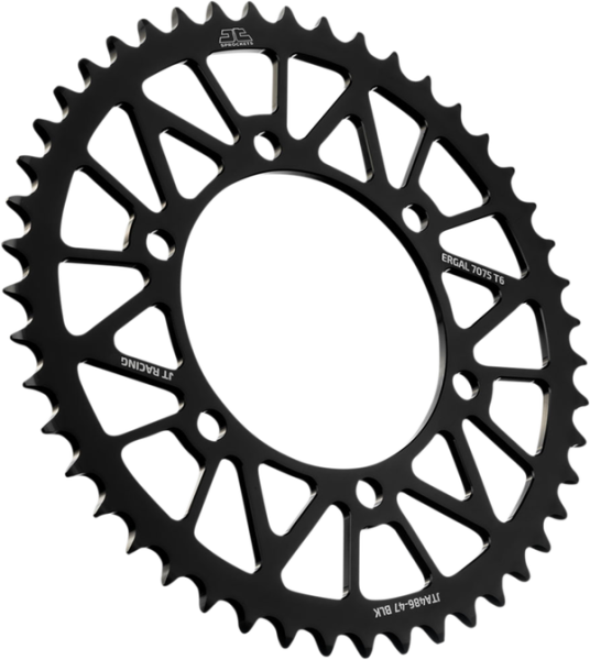 JT SPROCKETS Racelite Aluminum Rear Sprocket Black 