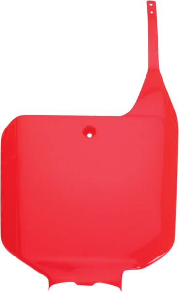 Replacement Front Number Plate Red