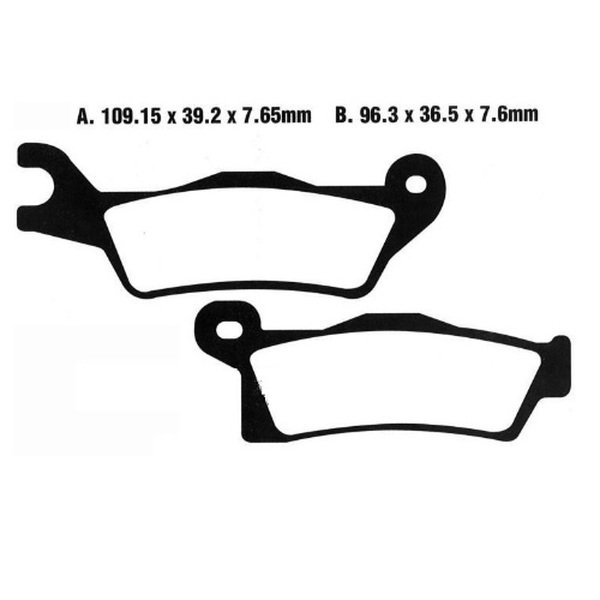 Nitro Atv Brake Pads