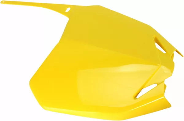 Replacement Front Number Plate Yellow-1