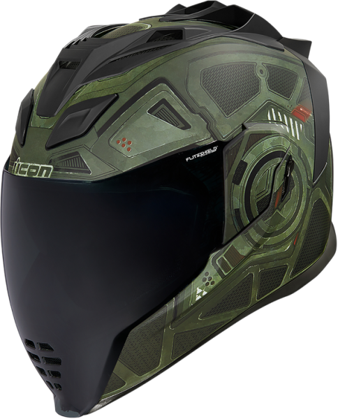 Airflite Blockchain Helmet Green -6