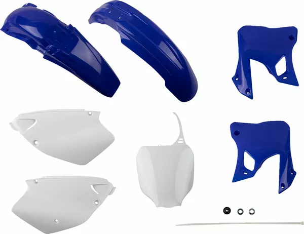 Full Body Replacement Plastic Kit Blue, White-1