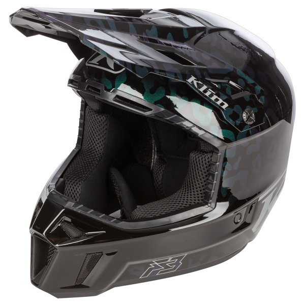 Casca Snowmobil Klim F3 Carbon ECE Wild - Chameleon-41c7e5b6296a2d018303309e460d2ac0.webp