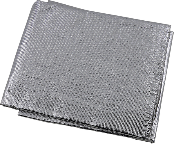 MOOSE RACING Heat Shield Sheet Silver, Aluminum 