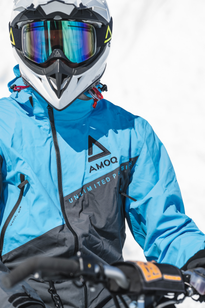 AMOQ Eclipse V2 Monosuit 20K Dk Grey/Sky Blue/Black M-1