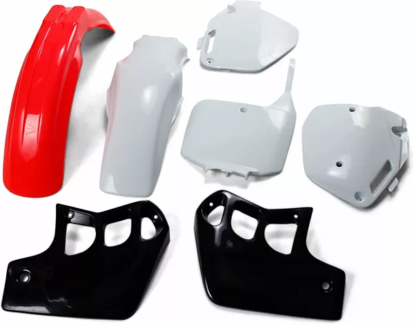 Full Body Replacement Plastic Kit White, Black, Red-3