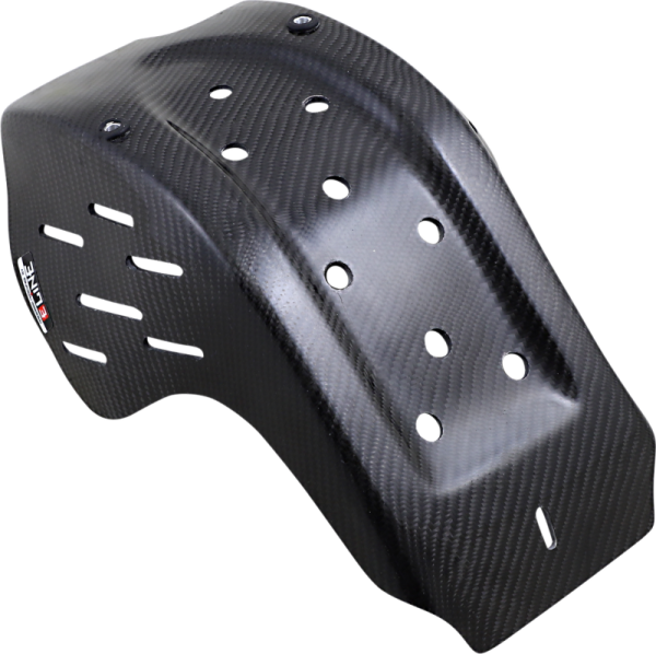 MOOSE RACING Carbon Fiber Skid Plate Black 