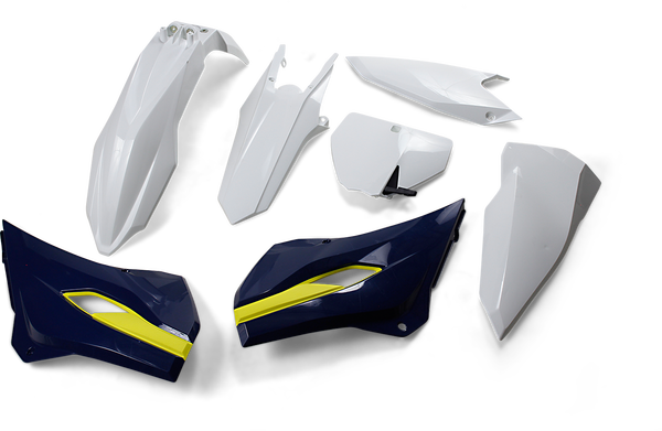 Replacement Plastic Body Kit Blue, White