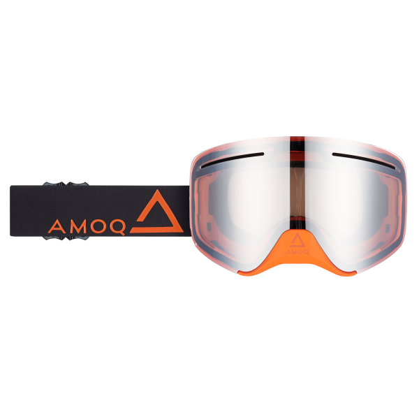 AMOQ Vision Vent+ Magnetic Goggles Black-Orange - Silver Mirror-43350764a058081c98196b8a8d3a9497.webp