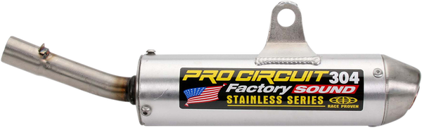 304 Silencer Aluminum, Brushed