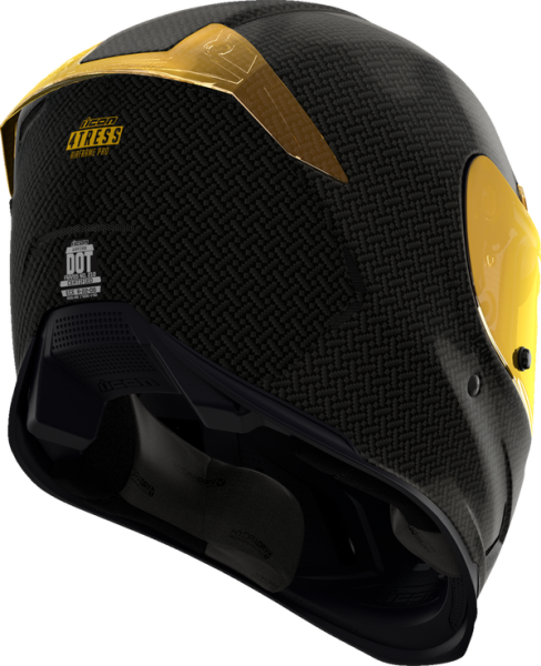 Casca Icon Airframe Pro Carbon 4tress Yellow-2