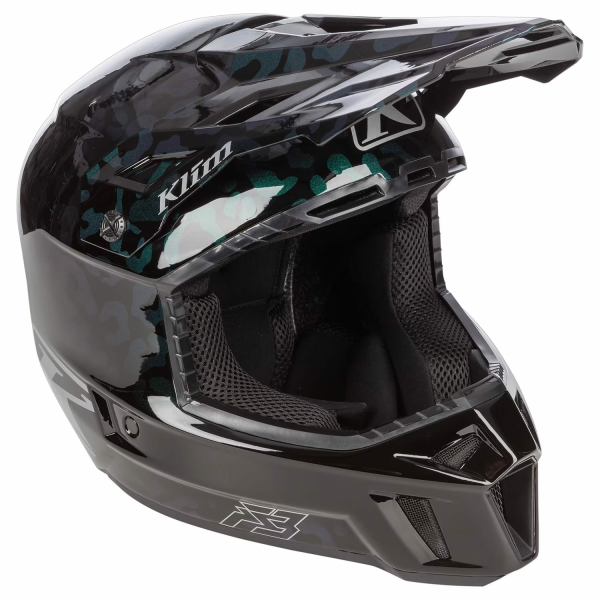 Casca Snowmobil Klim F3 Carbon ECE Wild - Chameleon-1