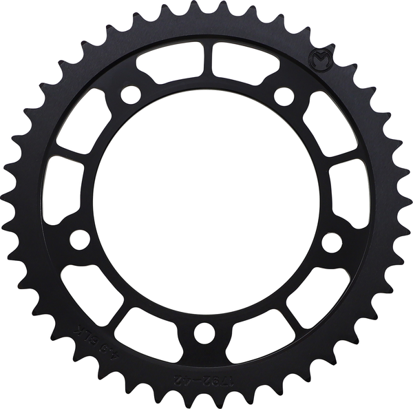 MOOSE RACING Rear Aluminum Sprocket Black -0