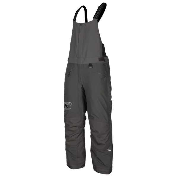 Pantaloni Snowmobil Klim Klimate Bib Insulated Black - Metallic Silver-17