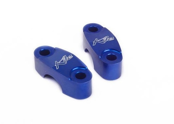 Sm-mc Upper Handlebar Clamps Anodized, Blue