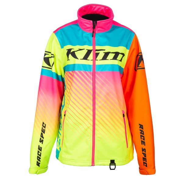 Geaca Klim Revolt Fiery Red - Hi-Vis-1