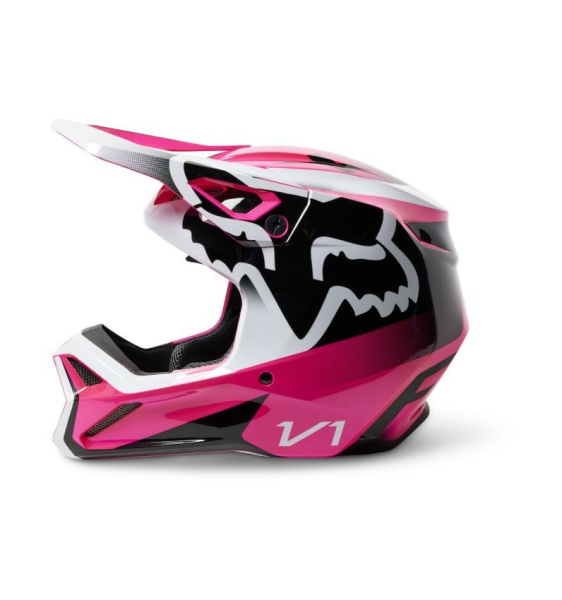 Casca Fox V1 Leed Dot/Ece White/Pink-2