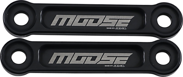 MOOSE RACING Lowering Pull Rod Black, Anodized 